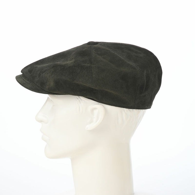 ステットソンのキャスケット PIG SUEDE CASKET（ピッグスエード キャスケット） SE829 カーキ