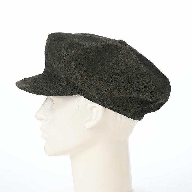 ステットソンのキャスケット PIG SUEDE CASKET（ピッグスエード キャスケット） SE829 カーキ