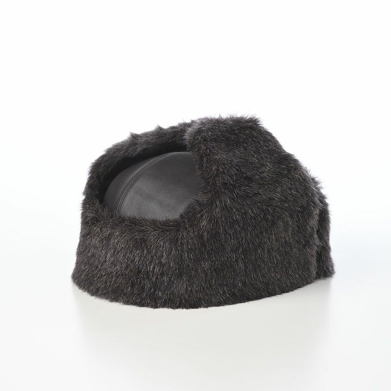 ステットソンの飛行帽 LAMB LEATHER FLIGHT CAP（ラムレザー フライトキャップ） SE840 ダークブラウン