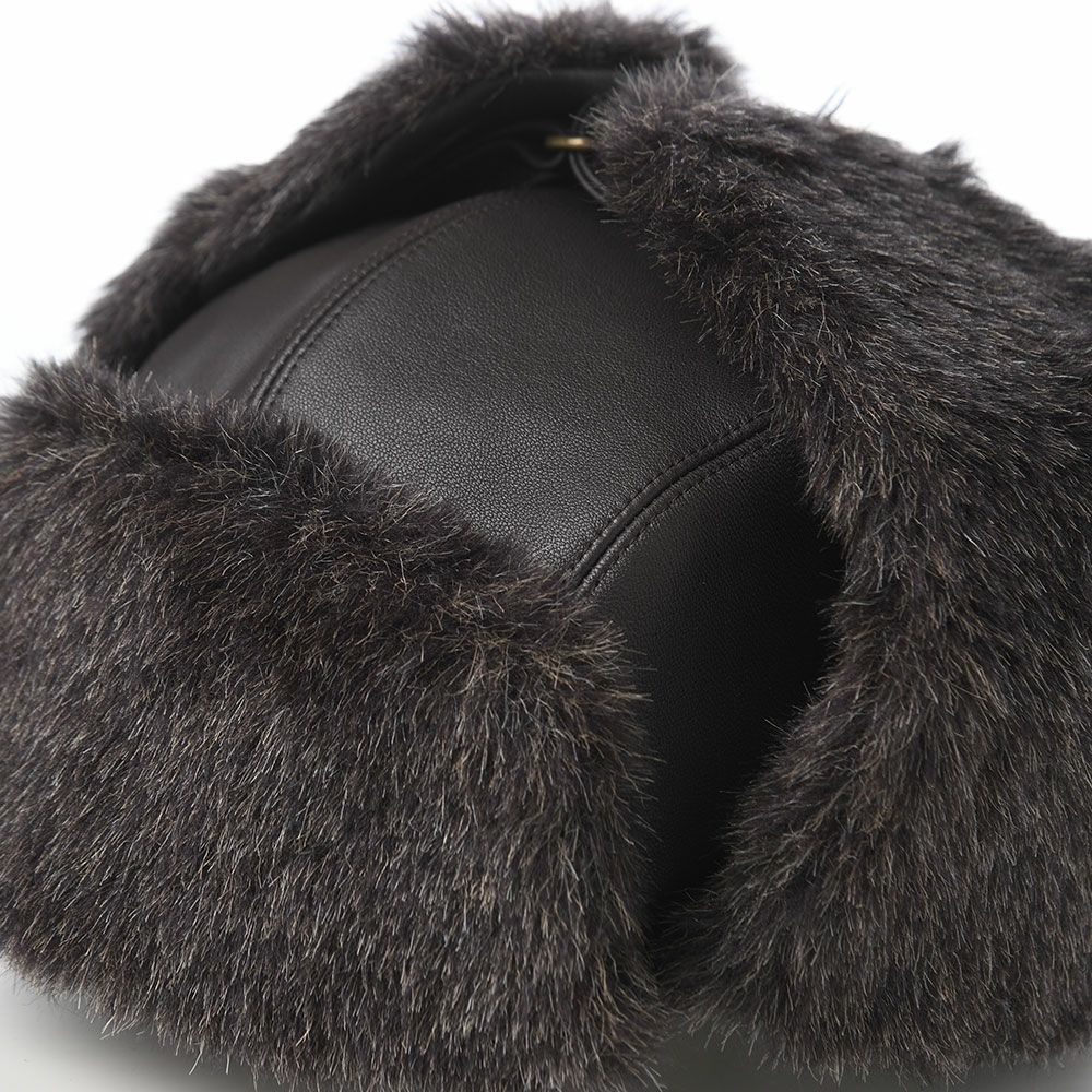 ステットソン 飛行帽 LAMB LEATHER FLIGHT CAP（ラムレザー フライト