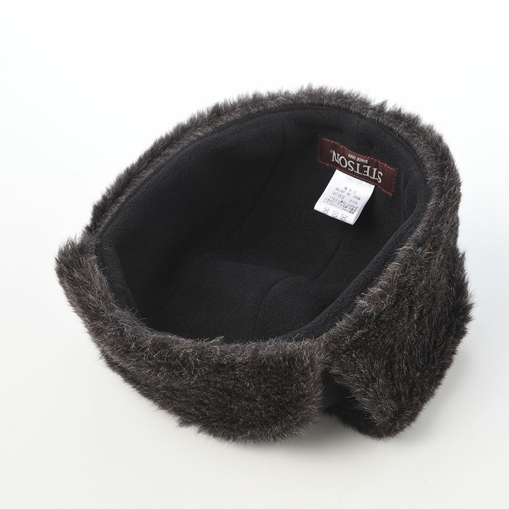 ステットソン 飛行帽 LAMB LEATHER FLIGHT CAP（ラムレザー フライト