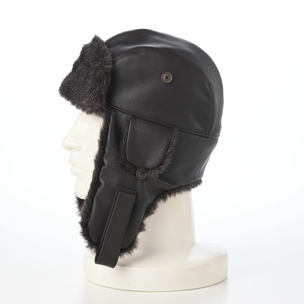 ステットソン 飛行帽 LAMB LEATHER FLIGHT CAP（ラムレザー フライト
