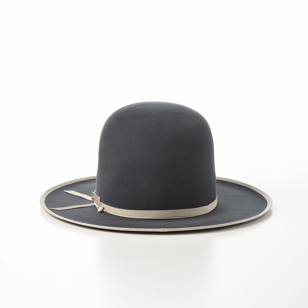 新品未使用　ステットソン　ストラトライナー　グレー　ハット STETSON（ステットソン） フェルトハット オープンクラウン ストラト