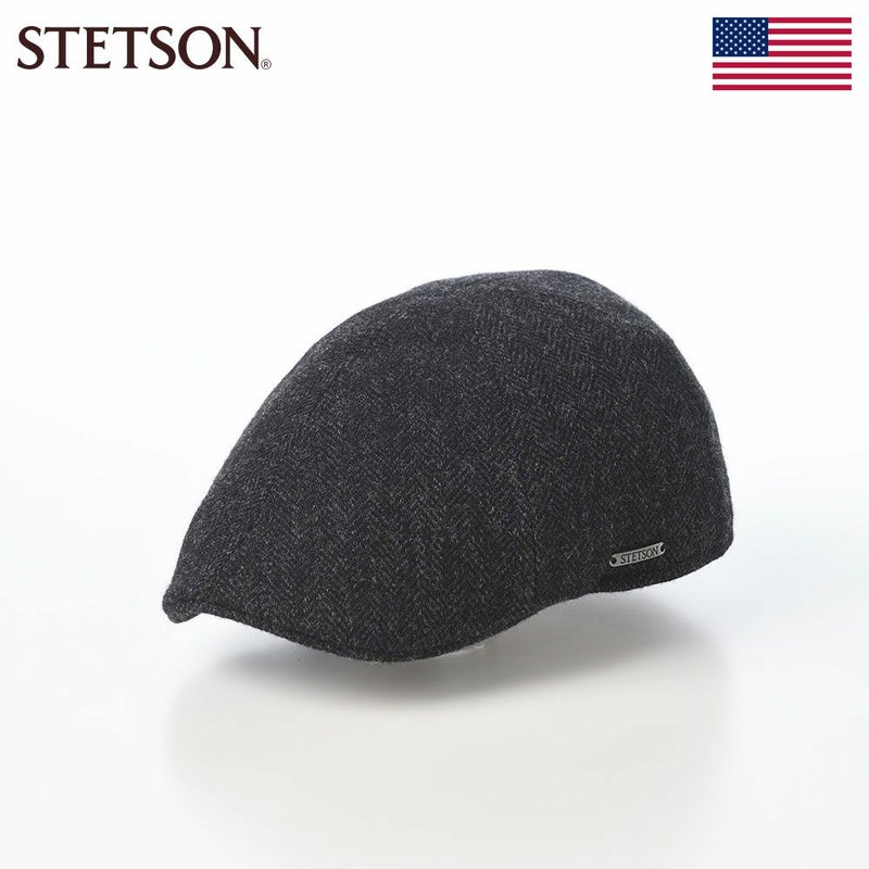 ステットソンのハンチング SHETLAND LAMBS WOOL HUNTING（シェットランドラムズウール ハンチング） ST238 チャコール