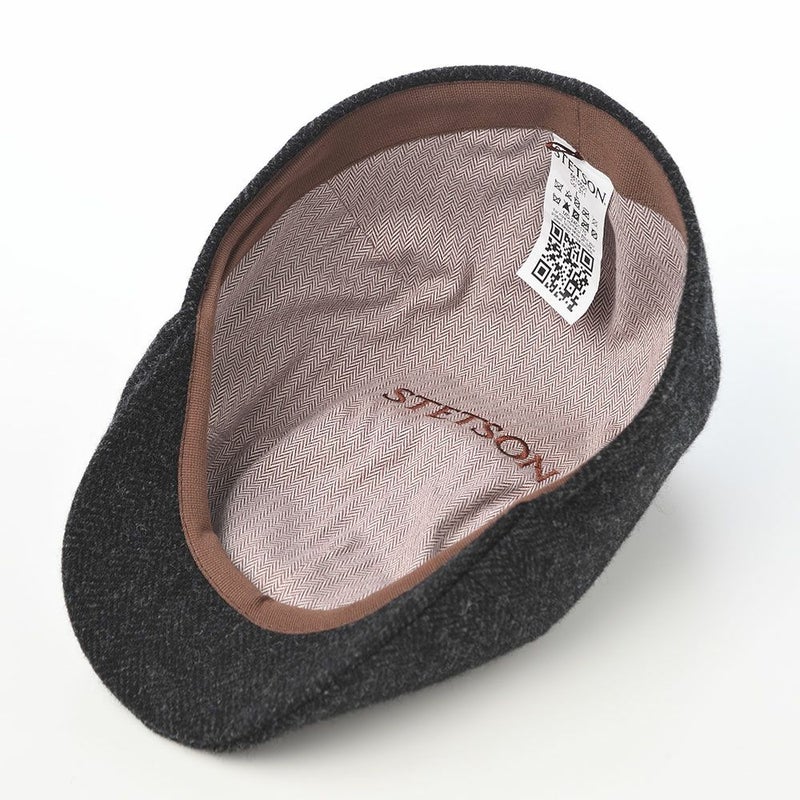 ステットソンのハンチング SHETLAND LAMBS WOOL HUNTING（シェットランドラムズウール ハンチング） ST238 チャコール