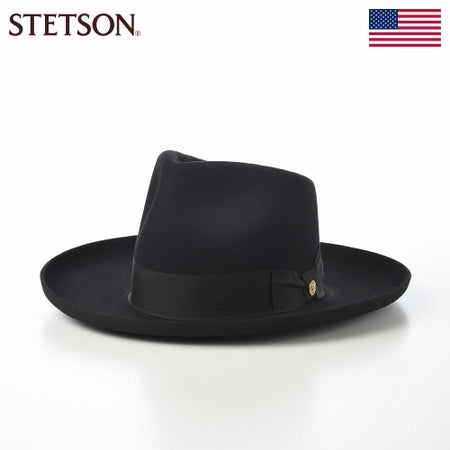 ステットソンのフェルトハット The BOSS 1865 160th US（ザ ボス 1865 160th US） ST296US ブラック