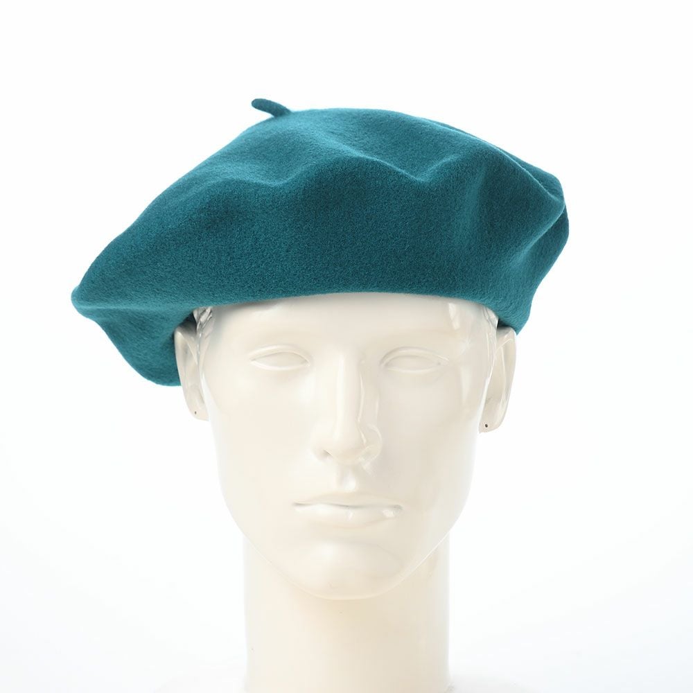 マローネ ベレー帽 Basco Wool（バスコ ウール） BASCO_29 ターコイズ