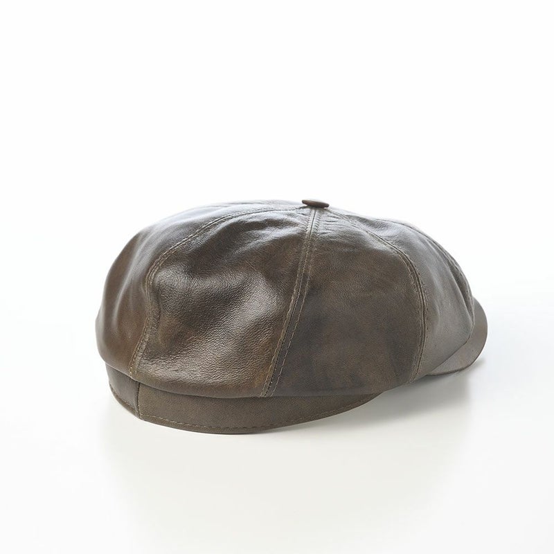 マローネのキャスケット Dublino Lamb Leather（ダブリーノ ラムレザー） BN141 カーキ
