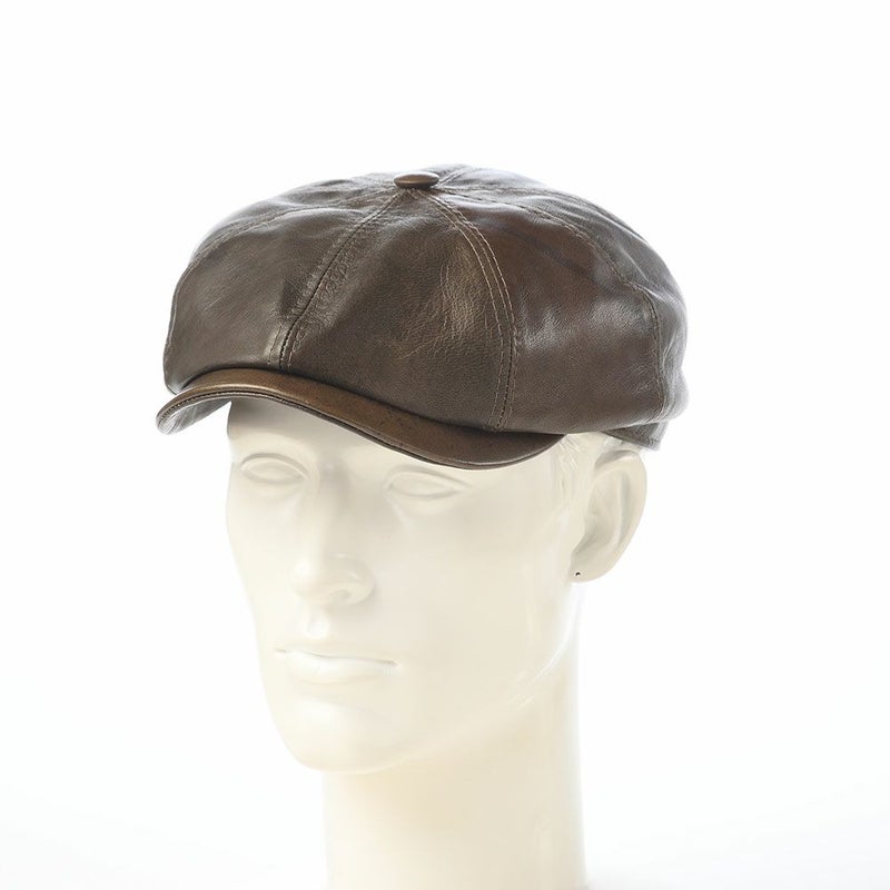 マローネのキャスケット Dublino Lamb Leather（ダブリーノ ラムレザー） BN141 カーキ