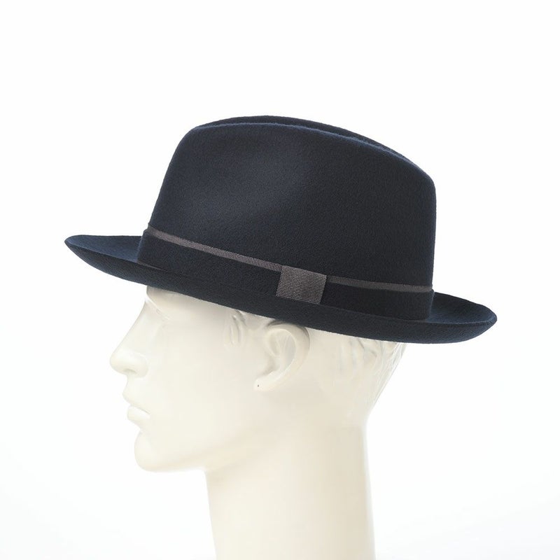 マローネのフェルトハット Battito Wool Hat（バッティート ウールハット）  ネイビー