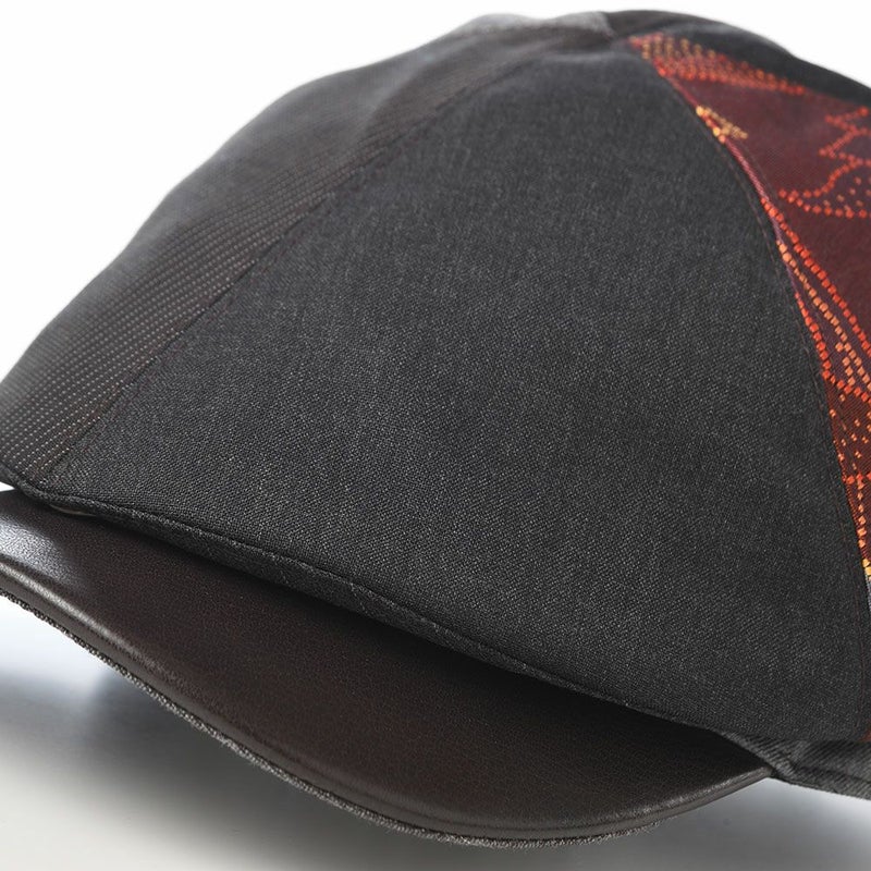 イケガミ帽子工房のハンチング Crafted Hunting II（クラフテッドハンチング） ブラウンミックス
