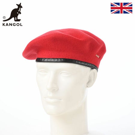 カンゴールのベレー帽 WOOL MONTY（ウール モンティ） レッド