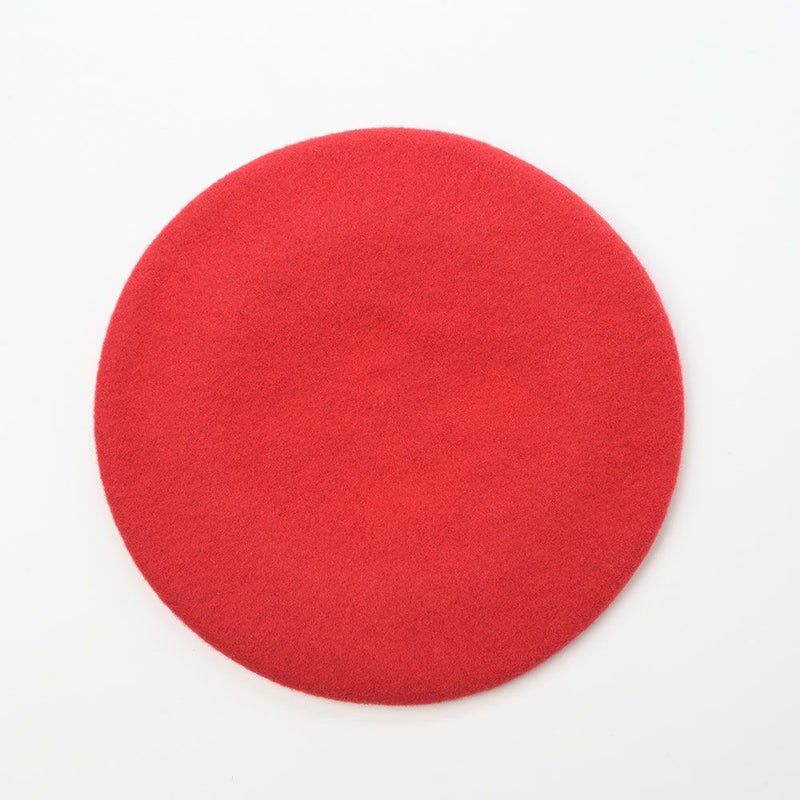 カンゴールのベレー帽 WOOL MONTY（ウール モンティ） レッド