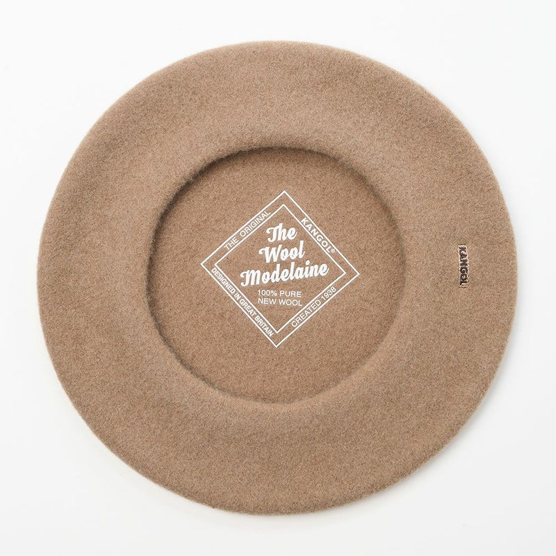 カンゴールのベレー帽 MODELAINE BERET（モデレーヌベレー） キャメル
