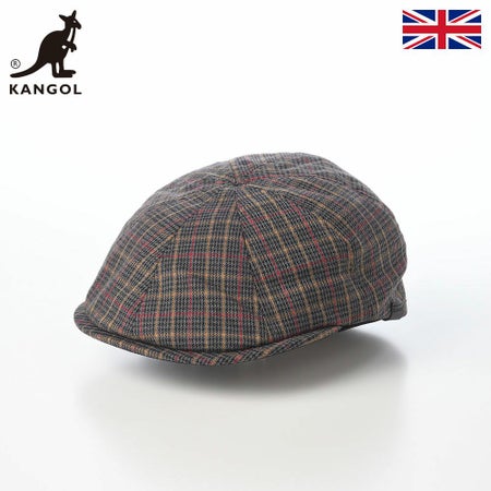 カンゴールのハンチング PATTERN FLEXFIT CAP（パターン フレックスフィット キャップ） グレー