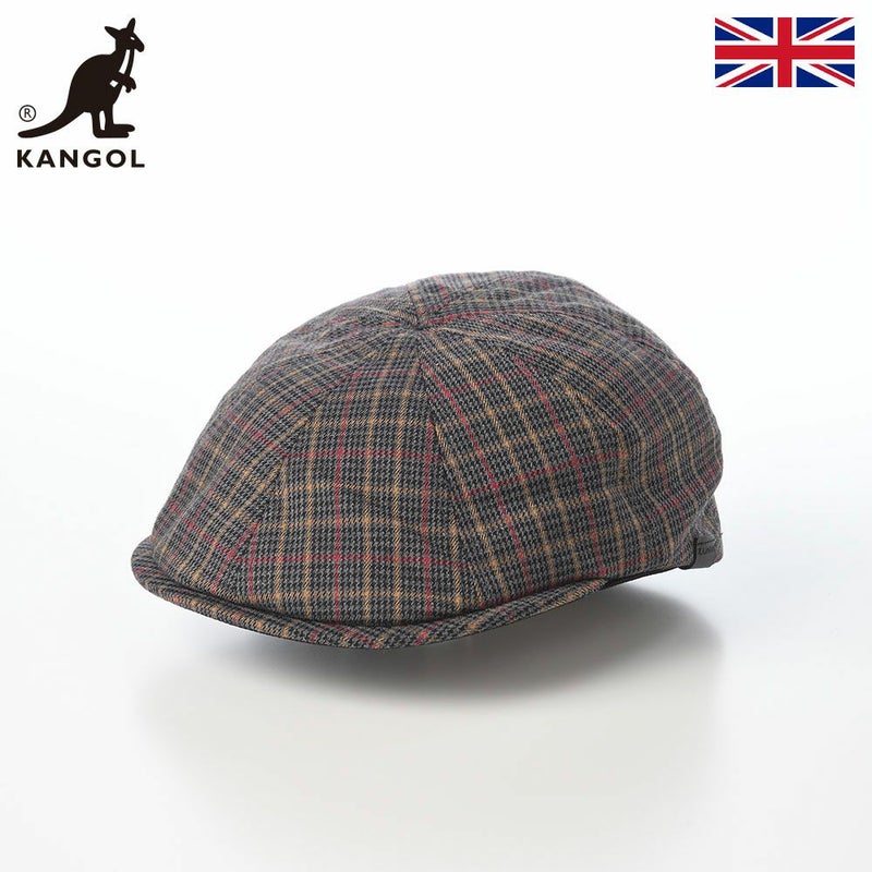 カンゴールのハンチング PATTERN FLEXFIT CAP（パターン フレックスフィット キャップ） グレー