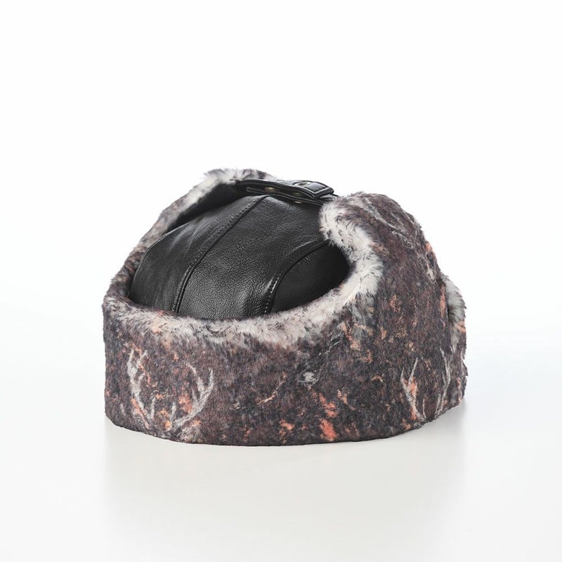ノルの飛行帽 Animal flight cap leather（アニマル フライトキャップ レザー） ブラック