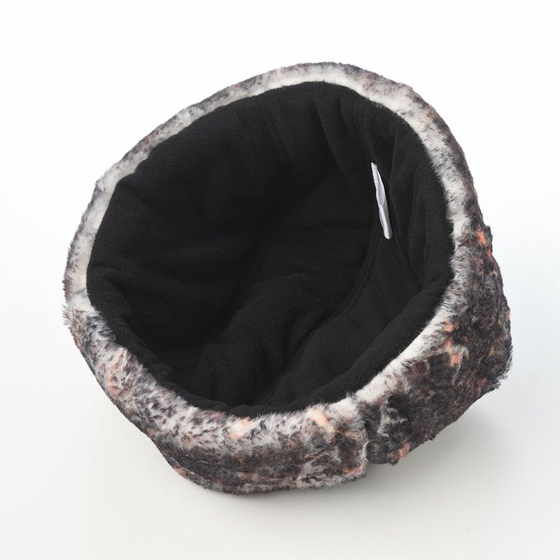 ノルの飛行帽 Animal flight cap leather（アニマル フライトキャップ レザー） ブラック