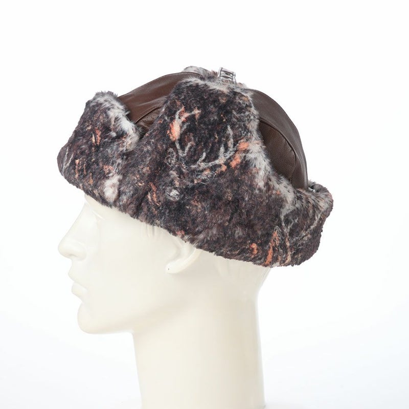ノルの飛行帽 Animal flight cap leather（アニマル フライトキャップ レザー） ブラウン