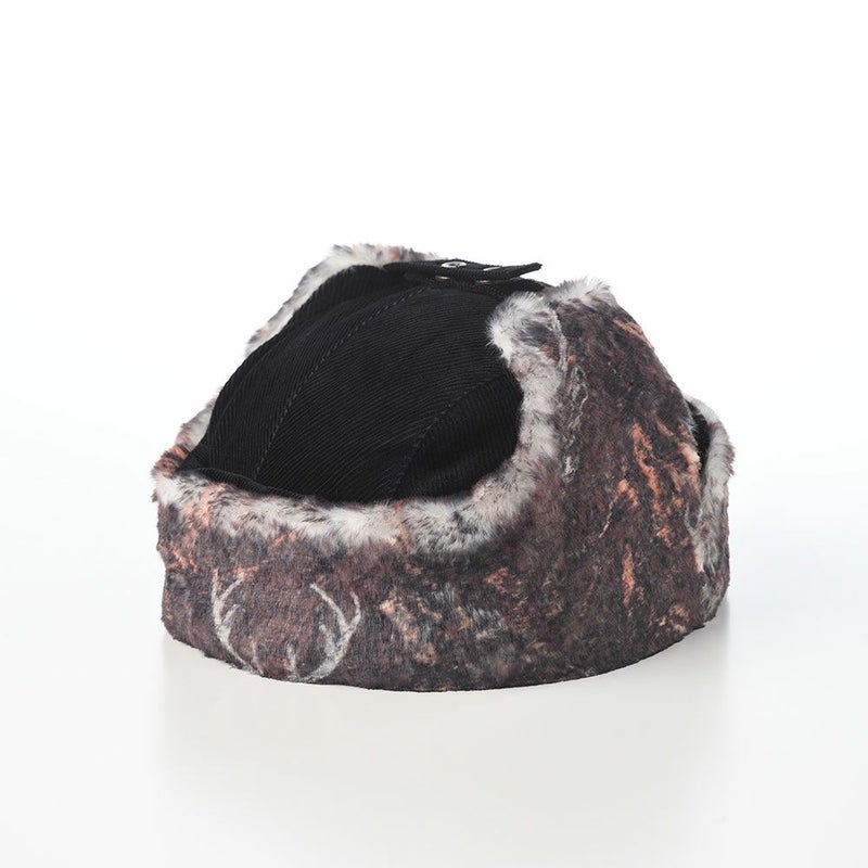 ノルの飛行帽 Animal flight cap corduroy（アニマル フライトキャップ コーデュロイ） ブラック