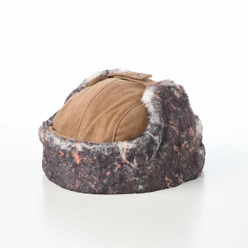 ノルの飛行帽 Animal flight cap corduroy（アニマル フライトキャップ コーデュロイ） モカ