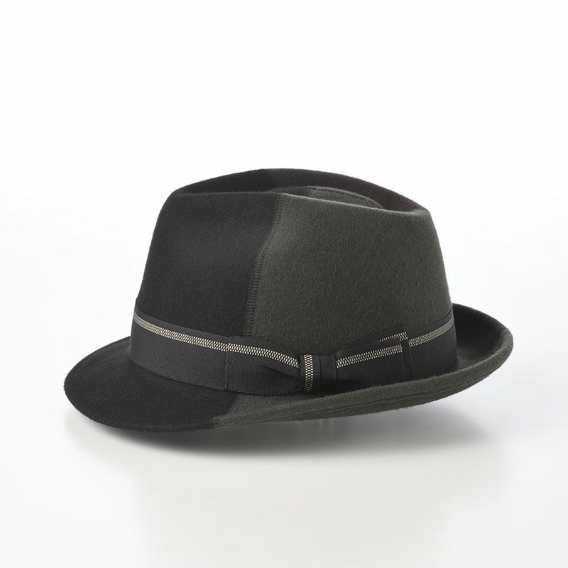 ノルのフェルトハット Pizza hat（ピザハット） ブラック