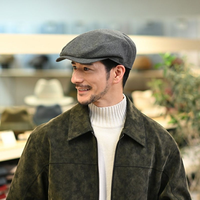 ヴィゲーンズのハンチング Ivy Contemporary Cap（アイビー コンテンポラリーキャップ）W102395 グレー