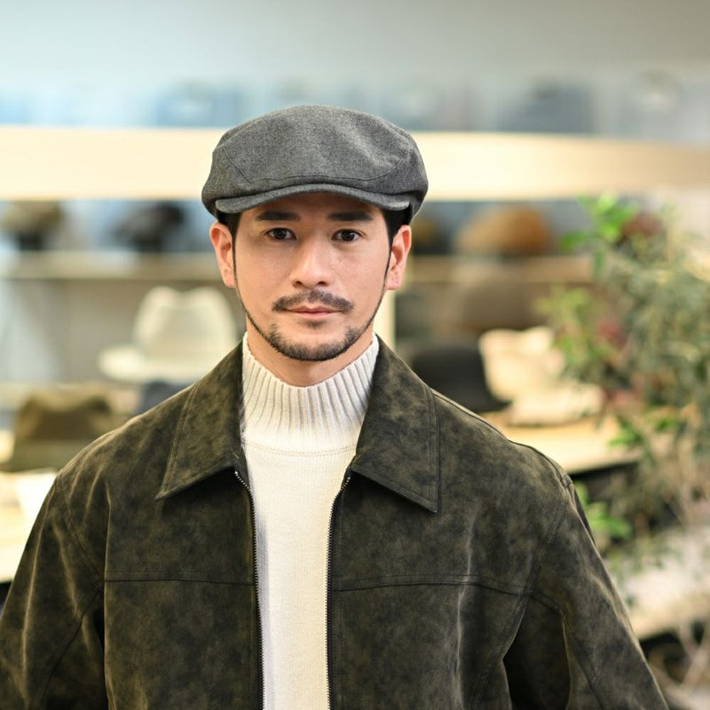 ヴィゲーンズのハンチング Ivy Contemporary Cap（アイビー コンテンポラリーキャップ）W102395 グレー