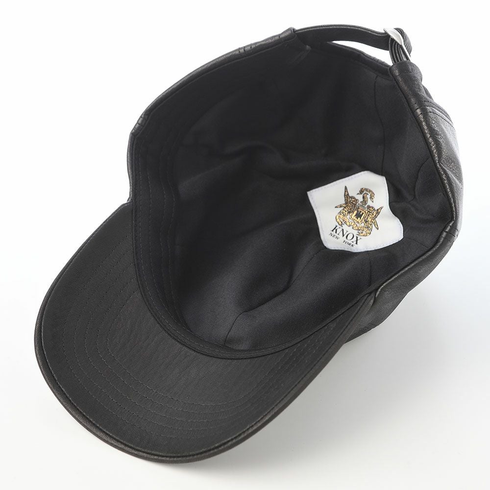 ノックス キャップ 8panel Leather Cap（8パネル レザー キャップ