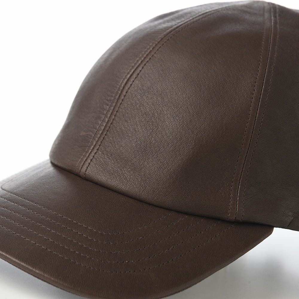 ノックス キャップ 8panel Leather Cap（8パネル レザー キャップ