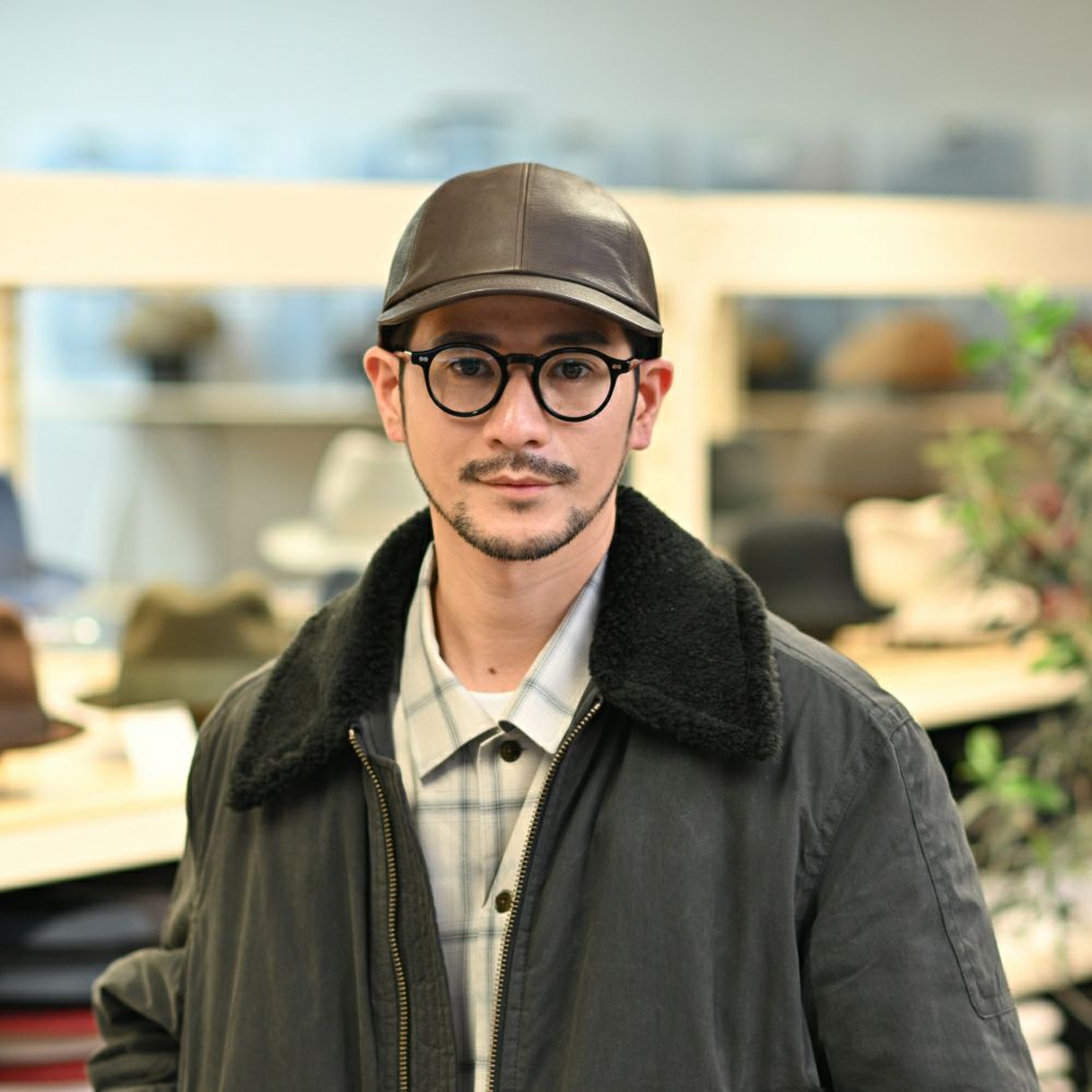 ノックス キャップ 8panel Leather Cap（8パネル レザー キャップ