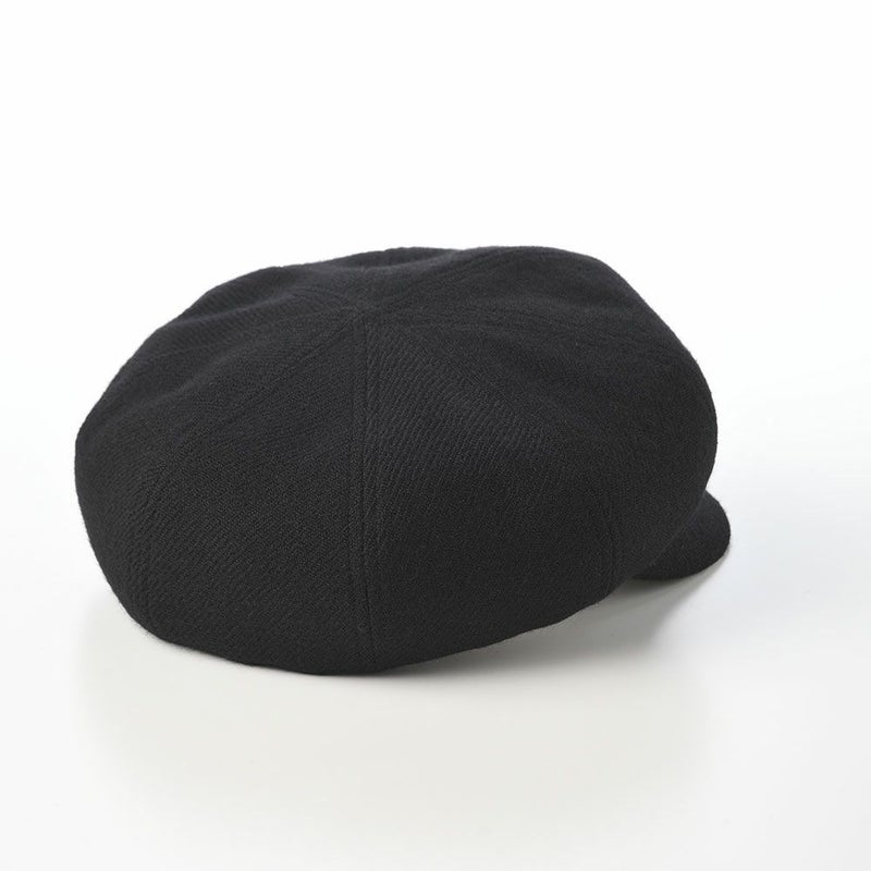 ノックスのキャスケット Wool Serge Casquette（ウールサージ キャスケット） ブラック