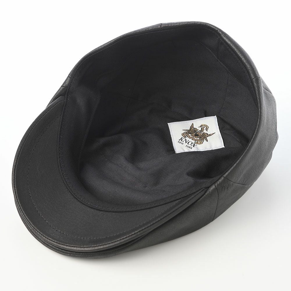 ノックス ハンチング Leather Ivy Cap（レザー アイビーキャップ