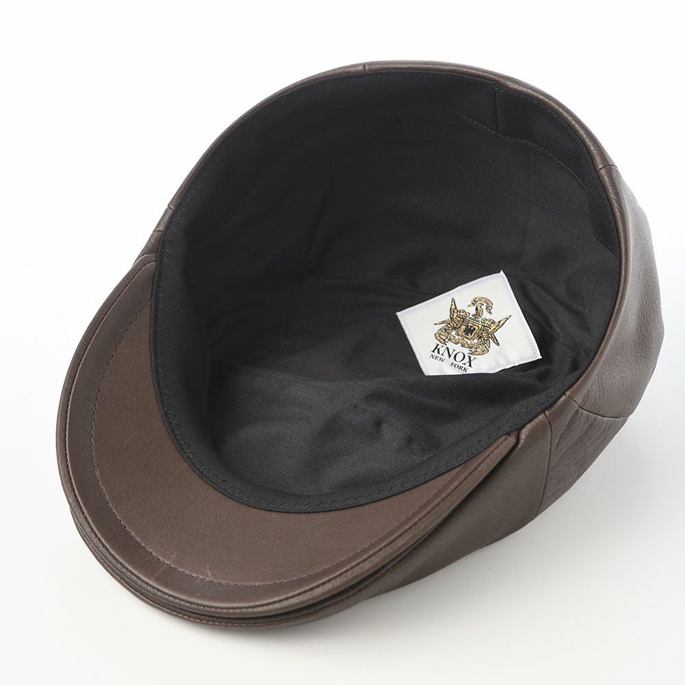 ノックス ハンチング Leather Ivy Cap（レザー アイビーキャップ
