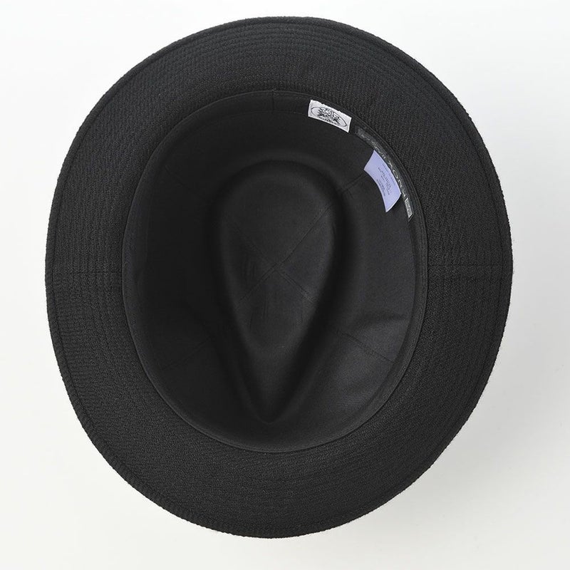ノックスのソフトハット Wool Serge Windsor（ウールサージ ウインザー） ブラック