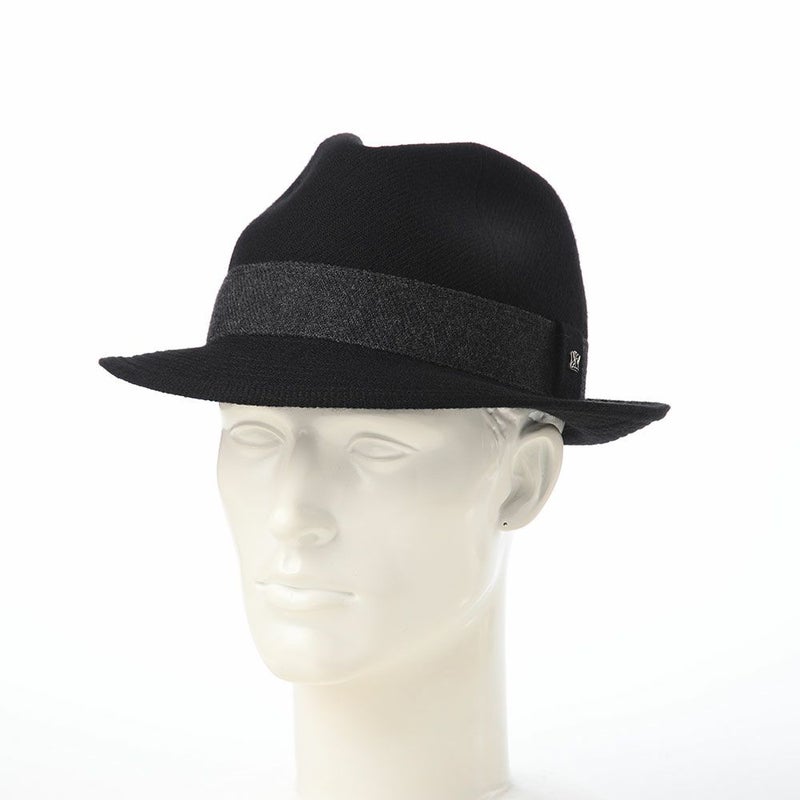 ノックスのソフトハット Wool Serge Windsor（ウールサージ ウインザー） ブラック