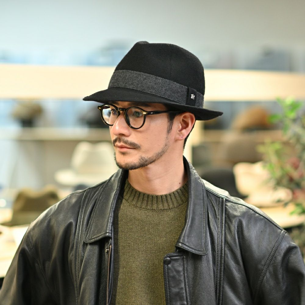 ウールハット　Trophy Tailoring TROPHY CLOTHING(トロフィークロージング) スエードハット Suede Deck