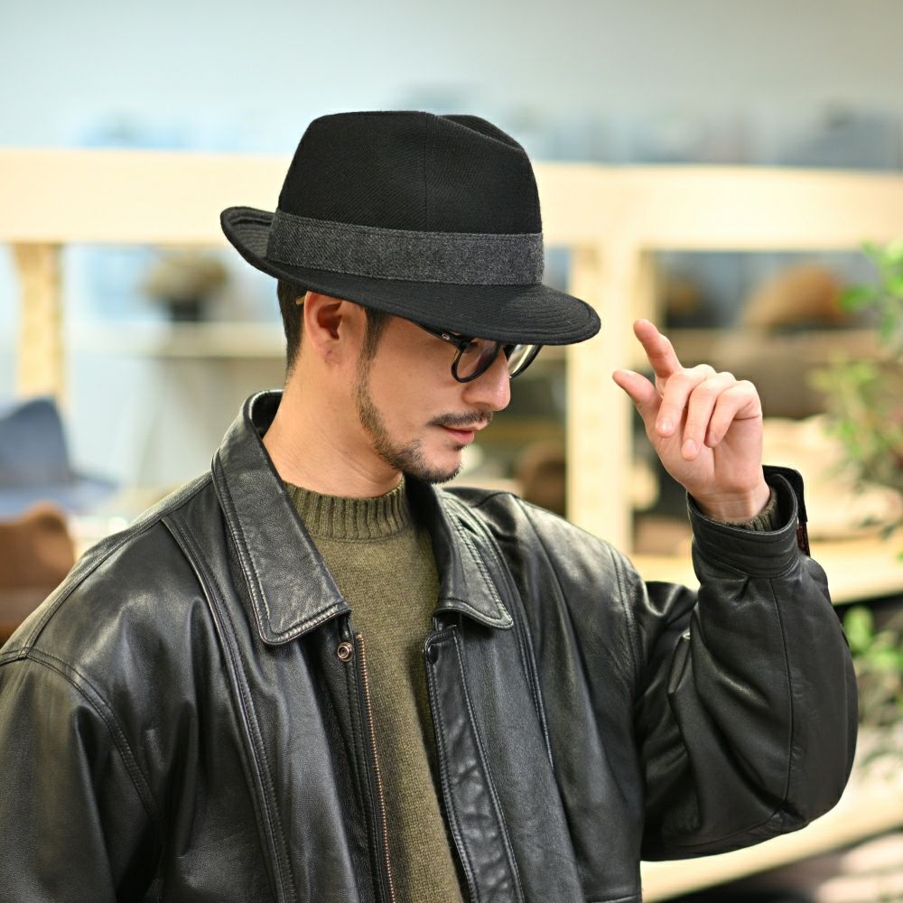ノックス ソフトハット Wool Serge Windsor（ウールサージ ウインザー