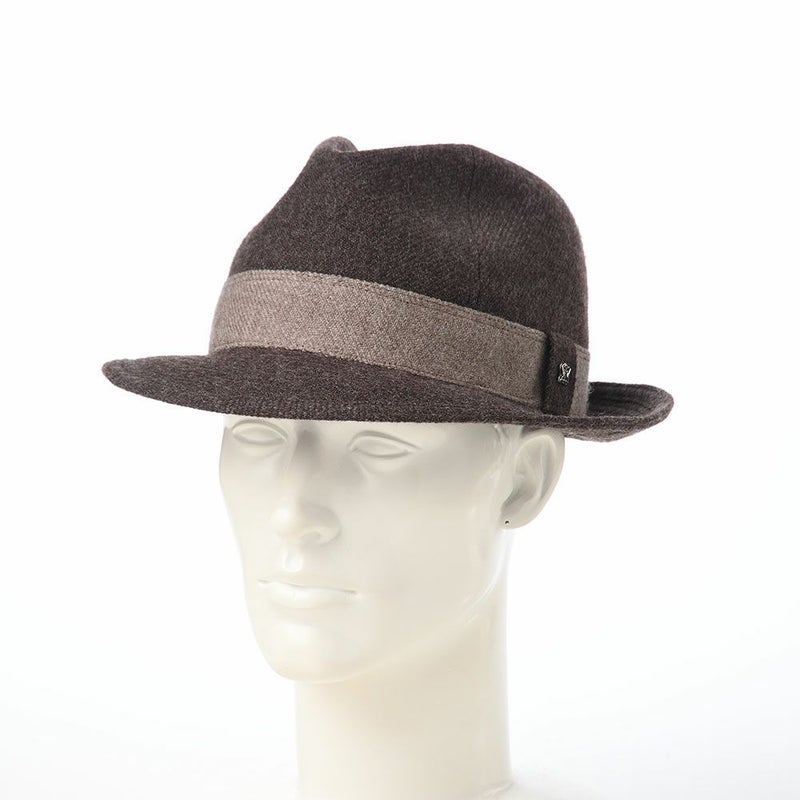 ノックスのソフトハット Wool Serge Windsor（ウールサージ ウインザー） ブラウン