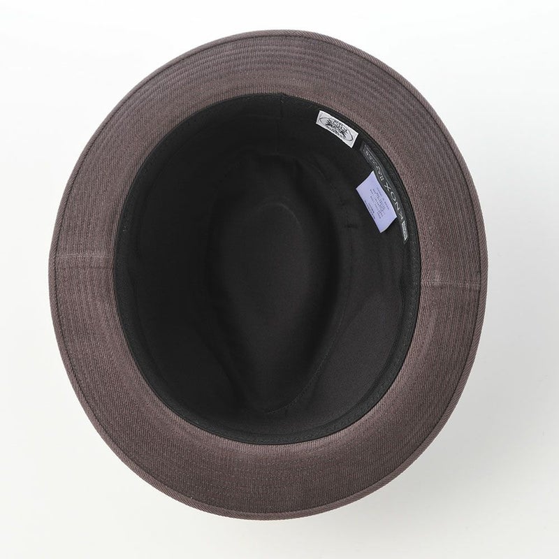 ノックスのソフトハット Melange Serge Corduroy Lescaut（メランジサージ コーデュロイ レスコー）922607R チャコール
