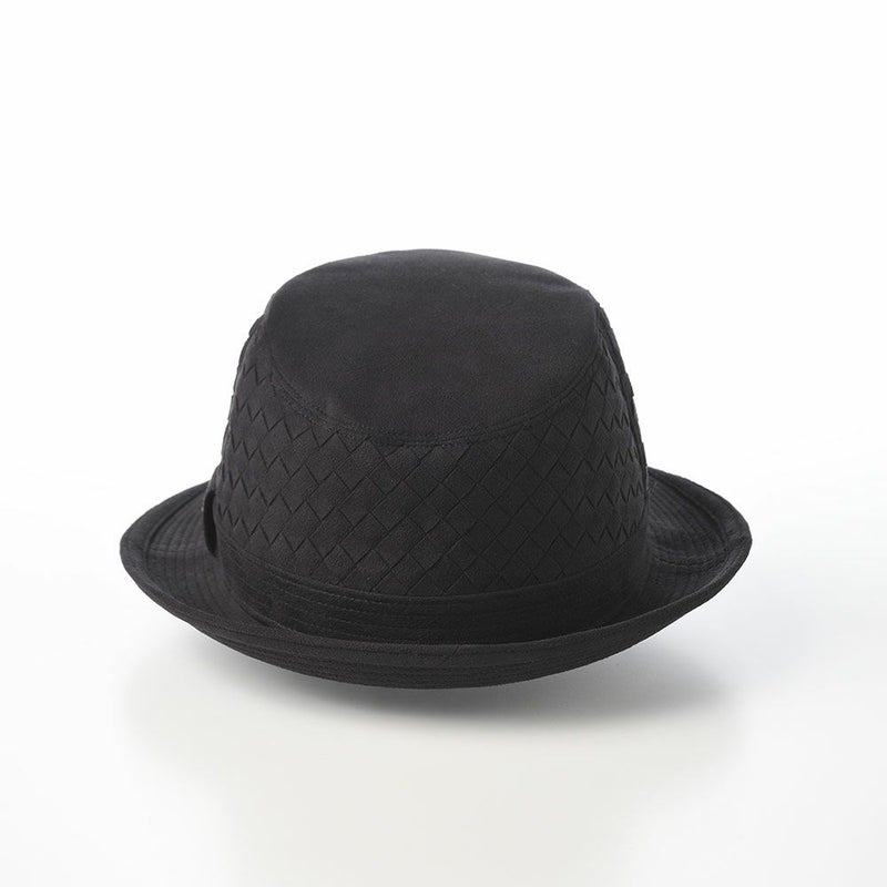 ノックスのソフトハット Suede Combination Soft Hat（スエード コンビネーション ソフトハット） ブラック