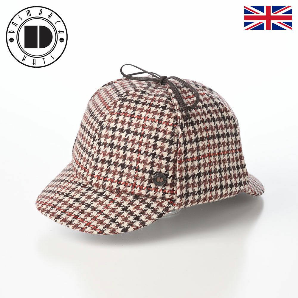 ダックス キャップ Sherlock Tartan Check（シャーロック タータン