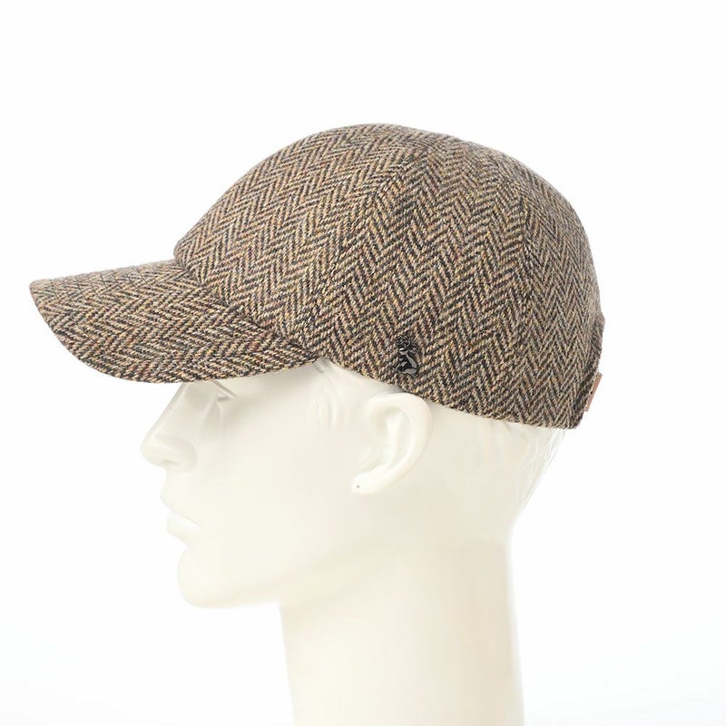 アースのキャップ Harris Tweed Cap（ハリスツイード キャップ） ブラウン