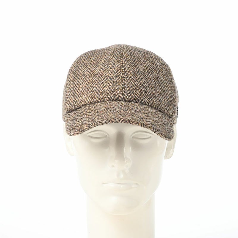 アースのキャップ Harris Tweed Cap（ハリスツイード キャップ） ブラウン