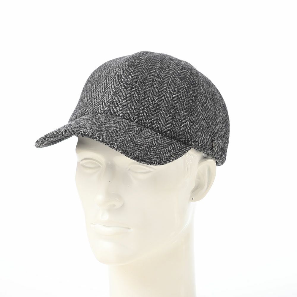 アース キャップ Harris Tweed Cap（ハリスツイード キャップ） グレー