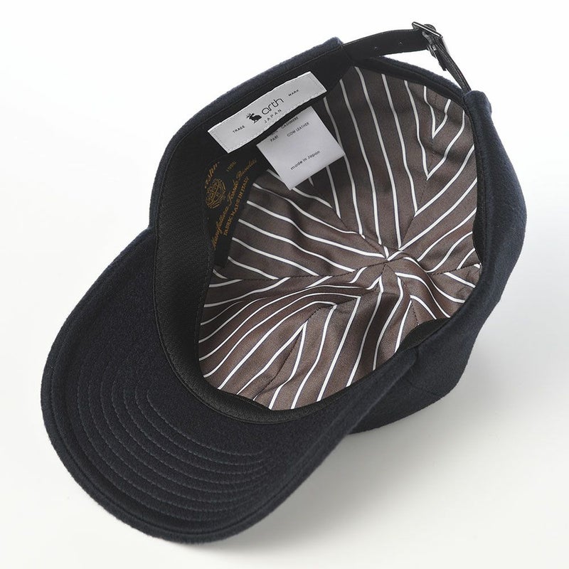 アースのキャップ Cashmere Cap（カシミヤ キャップ） ネイビー