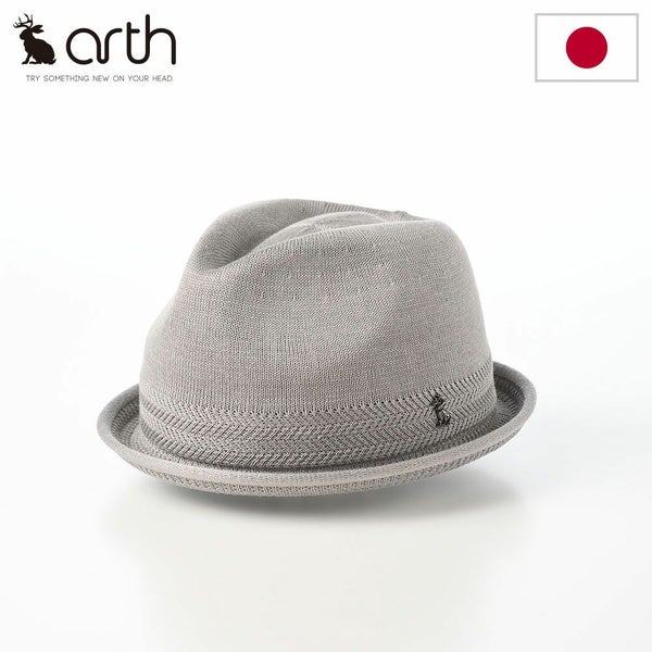 TM Short Brim Fedora（ショートブリム フェドラ） グレー