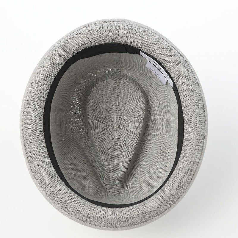 アースのソフトハット TM Short Brim Fedora（ショートブリム フェドラ） グレー