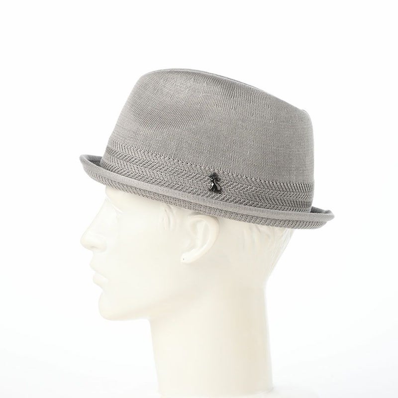 アースのソフトハット TM Short Brim Fedora（ショートブリム フェドラ） グレー