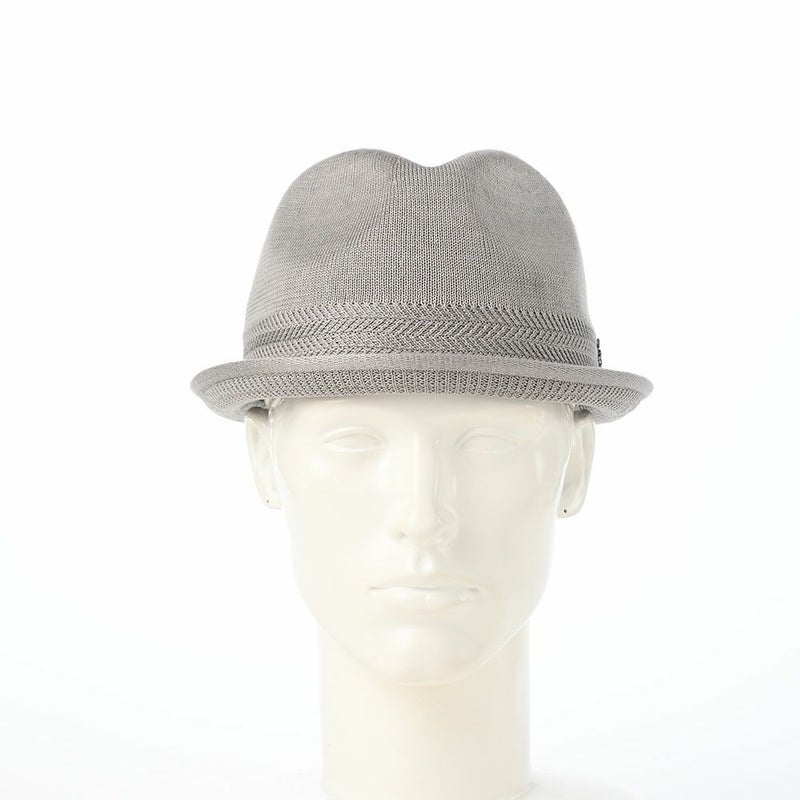 アースのソフトハット TM Short Brim Fedora（ショートブリム フェドラ） グレー